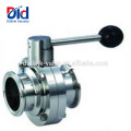 Lever With Actuator Ball Handle 3 4 Wafer Lug Type Steel Supplier Stainless Butterfly Valve Sanitary